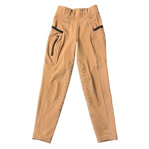 Baleaf XS Tan Full Seat Grip Riding Tights With Pockets Equestrian Leggings For